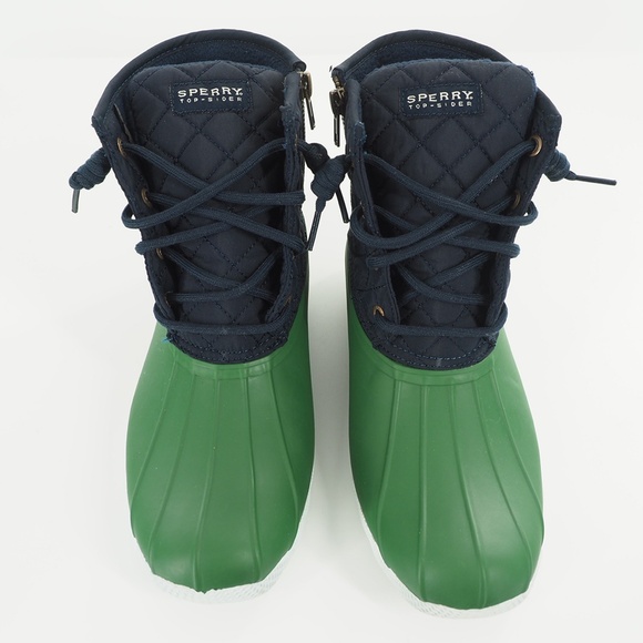 Sperry Top-Sider Saltwater X J.Crew Quilted Duck Boot Women's Size 10 - Picture 4 of 6